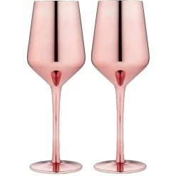 TEMPA Aurora Rose Set of 2 Wine Glass