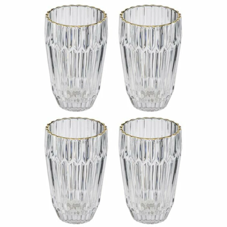 TEMPA Amara Clear 4pk Highball Tumbler 3 TEMPA Amara Clear 4pk Highball Tumbler