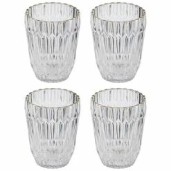 TEMPA Amara Clear 4pk Lowball Tumbler