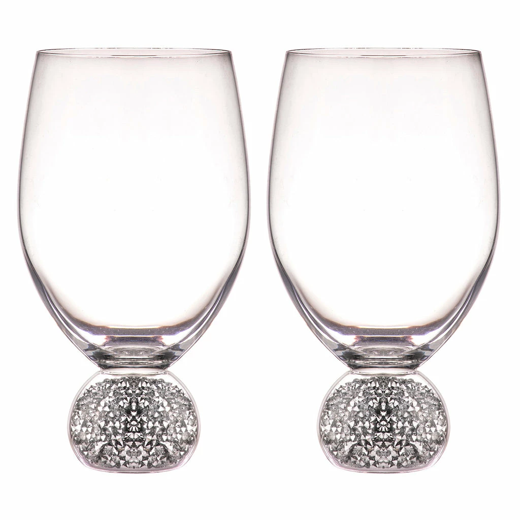 TEMPA Kiara Silver 2pk Wine Glass 3 TEMPA Kiara Silver 2pk Wine Glass