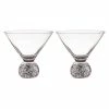 TEMPA Kiara Silver 2pk Martini Glass -Drinkware Shop Tempa Kiara Christmas Glassware Matchbox 897349KiaraSilver2pkMartiniGlass HR 1024x1024