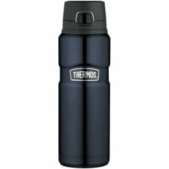 Thermos Stainless King Vacuum Insulated Bottle with Flip Lid 710ml - Midnight