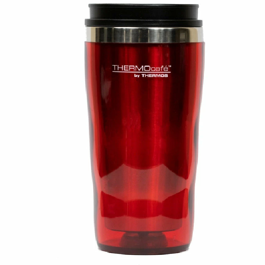 Thermos THERMOcafe Travel Tumbler 470ml - Red 3 Thermos THERMOcafe Travel Tumbler 470ml - Red