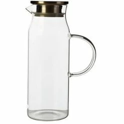 Maxwell and Williams Blend Glass Jug 1.5L with Stainless Steel Lid Gift Boxed